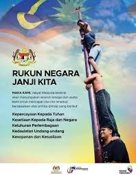Menyedari betapa pentingnya keteguhan pegangan. Rukun Negara Janji Kita Jabatan Penerangan Malaysia Facebook