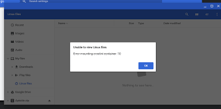 Where/how can i find that? Can T Delete Linux Chromebook Community