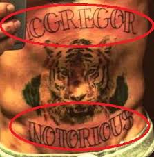 Explaining the meaning on conan o'brien's chat show conor mcgregor record: Conor Mcgregor S 8 Tattoos Their Meanings Body Art Guru