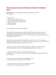 Karena itu, rapor pmp 2017 menjadi salah satu bagian penting dalam analisis pemetaan mutu ini. 5 6151942482834751630 Docx