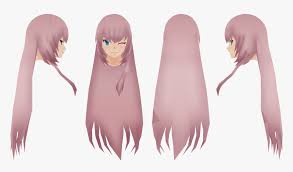 Long hair brown hair black hair hairstyle, western style long hair brunette graphic material, black wig png clipart. Anime Girl Long Hair Side View Png Download Anime Hair Female Front And Side Transparent Png Kindpng