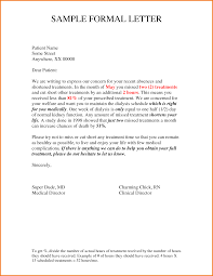 7+ formal letter format examples | Financial Statement Form