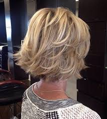 The length of the strands at the bob can even be up to shoulder length. Layered Haircut For Over 60 Short Hair Models