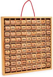 Pour gagner la course de chevaux, tu dois donner le résultat des multiplications affichées. Table De Multiplication Rio Jbd Jouets En Bois