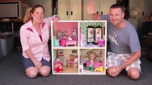 And yippee, i have a daughter to share it with. Diy Modern Bookshelf Dollhouse With Cathie Steve Youtube