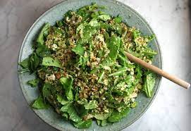 I love his creativity, i love the variety of foods he uses. Green Couscous With Arugula Thebrookcook