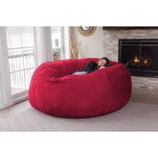 Chill Sack Huge 8 Ft Bean Bag Multiple Colors Fabrics Walmart Com In 2021 Bean Bag Chair Bean Bag Bed Bean Bag Sofa