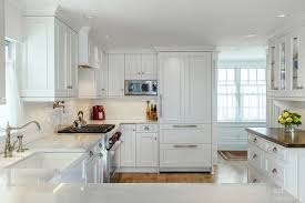 white cottage kitchen in milford, ct