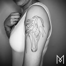 Maybe you would like to learn more about one of these? Minimalist Tattoo Series By Mo Ganji Shows Depth Of Line Tattoos