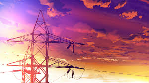 Browse more than 1457 anime wallpapers and backgrounds. 1080x1920 Powerlines Anime Scenery 4k Iphone 7 6s 6 Plus Pixel Xl One Plus 3 3t 5 Hd 4k Wallpapers Images Backgrounds Photos And Pictures