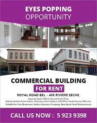 Unique Opportunity Eyes Popping Opportunity Commercial Building For Rent Tel 59 23 93 98 Rent Building Social Security Office