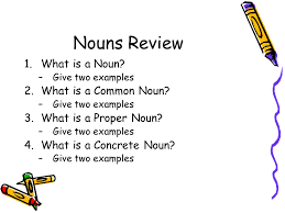 A noun names people, animals, places, things, events, qualities, and states. Nouns A Person Place Thing Or Idea A Common Noun Names A Person Place Or Thing Examples Dog Car City Common Nouns Ppt Download