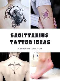 Sagittarius constellation tattoo design on ankle ideas for girls. 62 Stunning And Unique Sagittarius Tattoos And Meaning