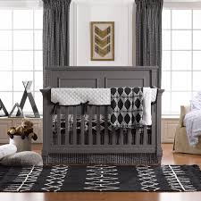 Black And White Crib Bedding Set Black And White Vine Window Treatments Luxury Baby Crib White Baby Bedding Bumperless Crib Bedding