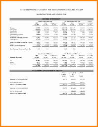 Interim Financial Statement Template Awesome 6 Interim Financial Statements In 2020 Statement Template Financial Statement Mission Statement Template