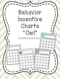 Behavior Incentive Chart Owl