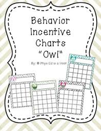 behavior incentive chart owl