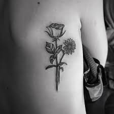Billedresultat For Rose Sunflower Tattoo Cute Tattoos Inspirational Tattoos Rose Tattoo Design