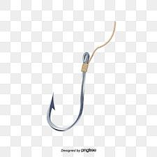 Vector Fishing Hook Shape Hand Painted Tool Png Transparent Clipart Image And Psd File For Free Download Fish Vector Hand Painted Cat Fish Icon