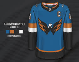 The washington capitals released their much anticipated third jerseys on monday morning. These Concepts Reimagine The Washington Capitals Screaming Eagle Design As A Modern Day Alternate Jersey
