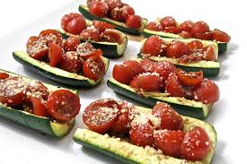 Calories, carbs, fat, protein, fiber, cholesterol, and more for zucchini bread (freshdirect). Low Carb Gluten Free Zucchini Bruschetta With Weight Watchers Points Skinny Kitchen