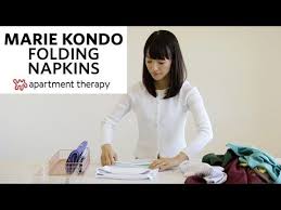 However, prior experience in moderation is recommended as it shows you know what you're doing. 93 Marie Kondo Folding Napkins Apartment Therapy Youtube Marie Kondo Napkin Folding Marie Kondo Organizing
