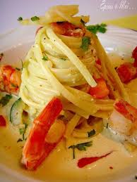 Gambas Roties Linguine Au Curry Lait De Coco Epices Moi Recette Recettes De Cuisine Cuisine
