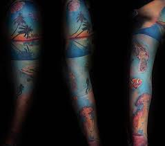 I would like to discuss a tattoo concept i have in mind. 40 Ocean Sleeve Tattoos For Men Underwater Ink Design Ideas