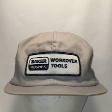 Vintage Snapback Oil Hat Baker Hughes Baseball Cap Made In Usa Etsy In 2021 Hats For Men Mens Trucker Hat Mens Caps