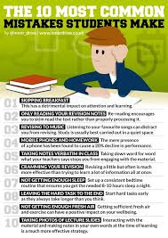 The 10 Most Common Mistakes Students Make Study Skills Study Tips For Students Study Smarter