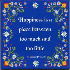 Finnish Proverb Ceramic Tile Trivet Hot Pad Happiness Is A Etsy