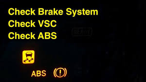 Check vsc system i checked fuses. Solved Check Vsc Abs Brake System Have Your Vehicle Checked By Dealer Youtube