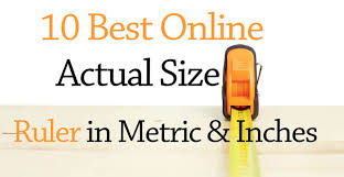 This is the number of pixels per inch in your image. 10 Best Online Actual Size Ruler In Metric Inches