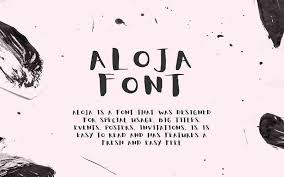 Every font is free to download! Download Aloja Handwritten Download Font Otf Ttf