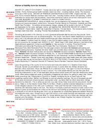 Humana health plan humana id number i hereby waive any right to collect payment from the. Humana Waiver Of Liability Fill Online Printable Fillable Blank Pdffiller