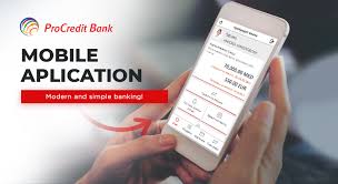 Radite sa nama sve online, bez dolaska u banku. Mobile Application Procredit Bank