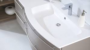 This bathroom sink makes a striking design element for any decor. Bespoke Bathroom Worktops And Sinks Schmidt