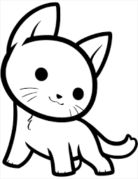 Dibujo De Gato Facil Gatitos Faciles De Dibujar Y Gratis En esta seccion podras colorear gatos jugando con ovillos de lana. dibujo de gato facil gatitos