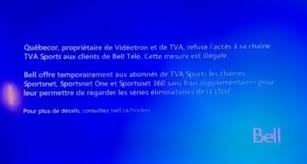 Elle a été lancée le 12 septembre 2011 ses locaux se trouvent à montréal. Quebec S Tva Sports Pulled Its Signal From Bell Despite The Crtc Warning It Not To