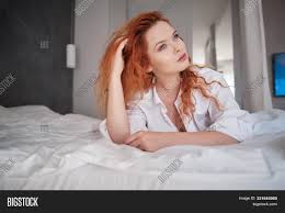 They say red hair may soon become extinct. Smiling Looking Image Photo Free Trial Bigstock