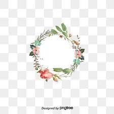 Wreath Flower Vine Rose Flower Hand Painted Flowers Valentine 039 S Day Mother 039 S Day Text Label Rose Flowe Rose Flower Png Vector Flowers Flowering Vines