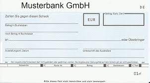 Scheckvorlagen zum download / drucke selbst kostenlose vorlagen fur alle gelegenheiten : Datei Scheck Jpg Wikipedia