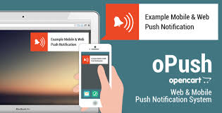 Opencart Web Mobile Push Notification Web Push Web Push Notifications Push Notifications