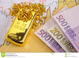 Gold And Euro Stock Photo Image Of Concepts Isolated