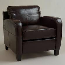 Espresso Mason Bi Cast Leather Chair Divani Sedie