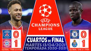 Jugar la champions league es una prioridad para el futbolista. Resumen Y Goles Cuartos De Final De La Champions League 2021 Psg Vs Bayern Munich 0 1 Vuelta Youtube