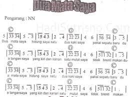 Duamatasaya Kidssong Indonesian Lagu Lirik Lagu Anak