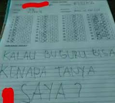 Inilah soal ujian anak sd lucu. 10 Jawaban Anak Sd Saat Ujian Ini Terlalu Jujur Tapi Lucu Abis Wow Menariknya