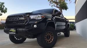 For the toyota tacoma, the mr305 wheels are very popular, because they offer a great look at a fantastic price. 2018 Toyota Tacoma 4x4 Leveled On Method Nv 33 Tires Trd Pro Grill Youtube