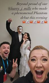 turn my head with talk of summertime — Harry Mills made his Phantom debut!  Photos from...